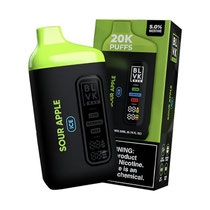 Vaper Descartável BLVK Bar Sour Apple 20000 Puffs