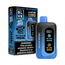 Vaper Descartável BLVK Just Juice Blue Mint 45000 Puffs