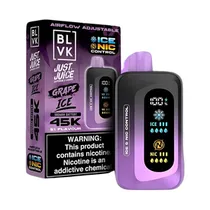 Vaper Descartável BLVK Just Juice Grape Ice 45000 Puffs