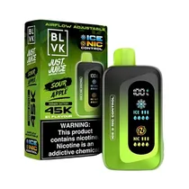 Vaper Descartável BLVK Just Juice Sour Apple 45000 Puffs