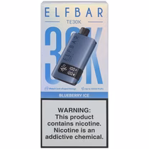 Vaper Descartável Elfbar TE30K Blueberry Ice 30000 Puffs