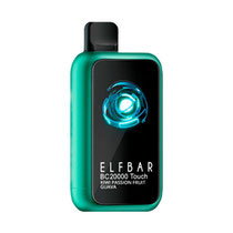 Vaper Descartável Elfbar BC20000 Touch Kiwi Passion Fruit Guava 20000 Puffs