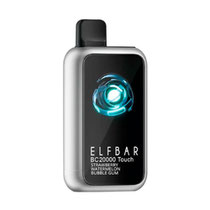 Vaper Descartável Elfbar BC20000 Touch Strawberry Watermelon Bubble Gum 20000 Puffs
