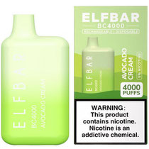 Vaper Descartável Elfbar BC4000 Avocado Cream 4000 Puffs