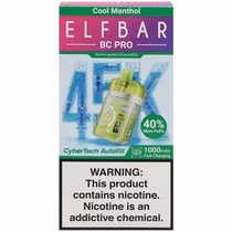 Vaper Descartable Elfbar BC Pro Cool Menthol 45000 Puffs