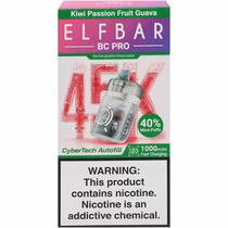 Vaper Descartável Elfbar BC Pro Kiwi Passion Fruit Guava 45000 Puffs