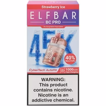 Vaper Descartable Elfbar BC Pro Strawberry Ice 45000 Puffs