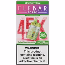 Vaper Descartável Elfbar BC Pro Strawberry Kiwi 45000 Puffs