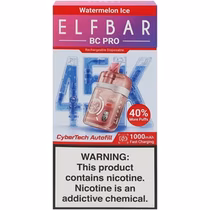 Vaper Descartável Elfbar BC Pro Watermelon Ice 45000 Puffs