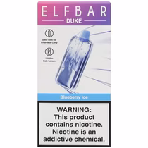 Vaper Descartável Elfbar Duke 35K Blueberry Ice 35000 Puffs