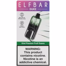 Vaper Descartável Elfbar Duke 35K Kiwi Passion Fruit Guava 35000 Puffs
