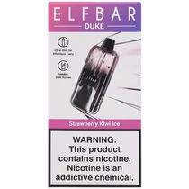 Vaper Descartável Elfbar Duke 35K Strawberry Kiwi Ice 35000 Puffs