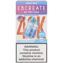 Vaper Descartável Elfbar EB Create BC Pro 2026 Winter Mint 40000 Puffs
