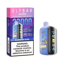 Vaper Descartável Elfbar GH23000 Blueberry Pear 23000 Puffs