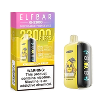 Vaper Descartável Elfbar GH23000 Kiwi Dragon Fruit 23000 Puffs