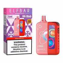 Vaper Descartável Elfbar Joinone Ice Kit Watermelon Ice 25000 Puffs