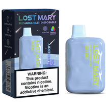 Vaper Descartável Elfbar Lost Mary OS5000 Blueberry Ice 5000 Puffs