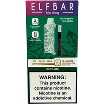 Vaper Descartable Elfbar Nic King Lima Clave 40000 Puffs