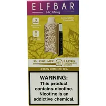 Vaper Descartable Elfbar Nic King Lemon Lime Ice Tea 40000 Puffs