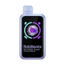 Vaper Descartable Elfbar RabBeats RC10000 Touch Citrus Grape 10000 Puffs