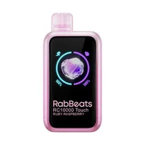 Vaper Descartable Elfbar RabBeats RC10000 Touch Ruby Raspberry 10000 Puffs