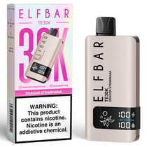 Vaper Descartável Elfbar TE30K Dragon Strawnana 30000 Puffs