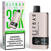 Vaper Descartável Elfbar TE30K Guava Passion Fruit Kiwi 30000 Puffs