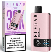 Vaper Descartable Elfbar TE30K Sour Lush Gami 30000 Puffs