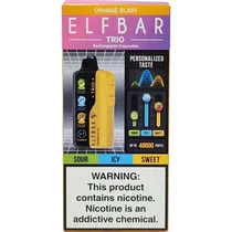 Vaper Descartável Elfbar Trio Orange Blas 40000 Puffs