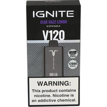 Vaper Descartável Ignite V120 Blue Razz Lemon 12000 Puffs