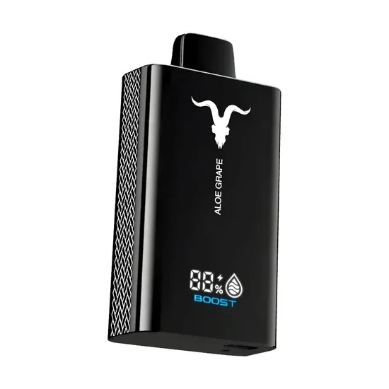 Vaper Descartável Ignite V120 Pro Black Aloe Grape 12000 Puffs