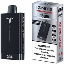 Vaper Descartável Ignite V150 Dragon Fruit Lemonade 15000 Puffs