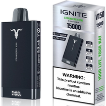 Vaper Descartável Ignite V150 Strawberry Ice 15000 Puffs