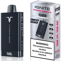 Vaper Descartable Ignite V150 Frutilla Sandía Helada 15000 Puffs