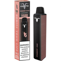 Vapeador Descartable Ignite V15 Strawberry Shake 1500 Puffs