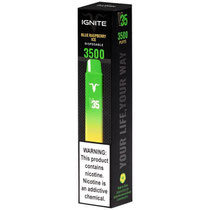 Vaper Descartable Ignite V35 Blue Raspberry Ice 3500 Puffs