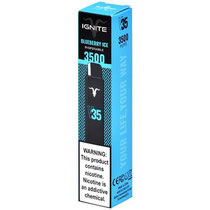 Vaper Descartável Ignite V35 Blueberry Ice 3500 Puffs
