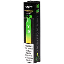 Vaper Descartable Ignite V35 Strawberry Apple Watermelon 3500 Puffs