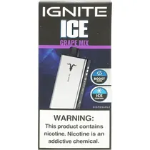 Vaper Descartável Ignite V400 Ice Grape Mix 40000 Puffs