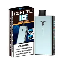 Vaper Descartável Ignite V400 Ice Grape Peach 40000 Puffs