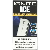 Vaper Descartável Ignite V400 Ice Peach Mango Watermelon 40000 Puffs