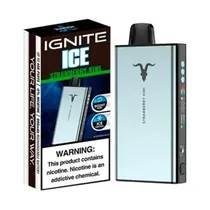 Vaper Descartável Ignite V400 Ice Strawberry Kiwi 40000 Puffs