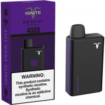 Vaper Descartable Ignite V40 Blue Razz Ice 4000 Puffs