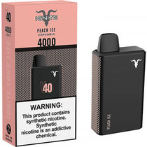 Vaper Descartável Ignite V40 Peach Ice 4000 Puffs