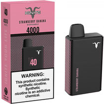 Vaper Descartável Ignite V40 Strawberry Banana 4000 Puffs