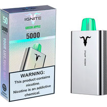Vaper Descartable Ignite V50 Green Apple 5000 Puffs