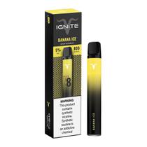 Vaper Descartável Ignite V8 Banana Ice 800 Puffs