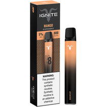Vaper Descartável Ignite V8 Mango 800 Puffs
