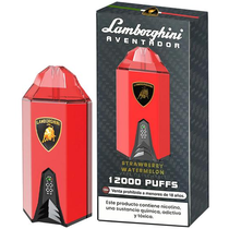 Vaper Descartável Lamborghini Aventador Strawberry Watermelon 12000 Puffs