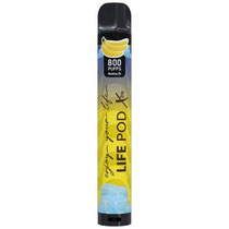 Vaper Descartable Life Pod Xtra Banana Ice 800 Puffs